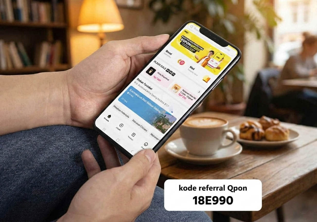 Kode Referral Qpon, Aplikasi Qpon, Promo Qpon, Kupon Diskon, Voucher Digital, Promo Kuliner, Aplikasi Promo, Diskon Merchant, Lifestyle Digital, Hemat Cerdas